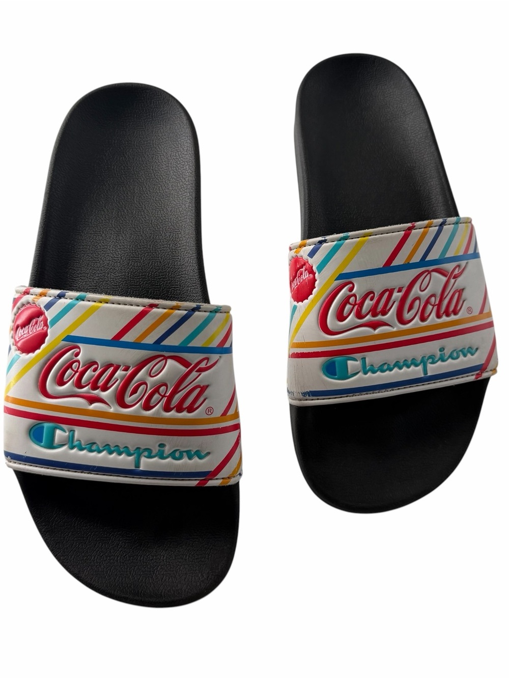 Champion x Coca-Cola IPO Limited Edition Men's 8 Sandals 90's Retro